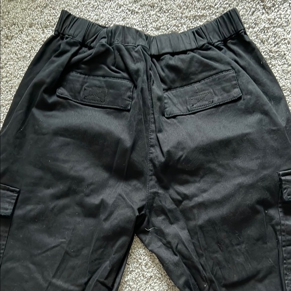 Stylish Black Cargo Pant Joggers - Picture 5 of 6